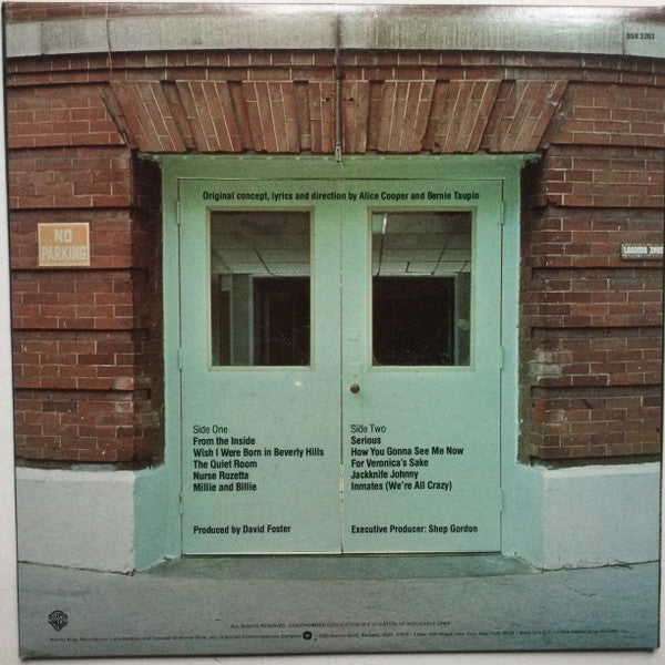 Alice Cooper (2) - From The Inside = 閉ざされた世界 (Vinyl, LP, Album, Promo, Stereo) Very Good Plus (VG+) / Very Good Plus (VG+)