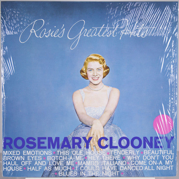 Rosemary Clooney - Rosie's Greatest Hits (Vinyl, LP, Compilation, Reissue) Very Good Plus (VG+) / Very Good (VG)