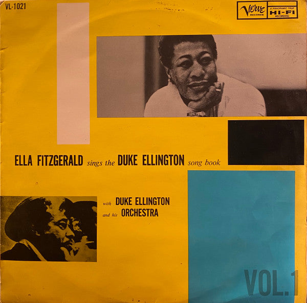 Ella Fitzgerald - Ella Fitzgerald sings the Duke Ellington song book vol.1 (Vinyl, LP) Very Good (VG) / Good Plus (G+)
