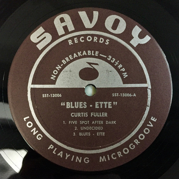 Curtis Fuller's Quintet - Blues-ette (Vinyl, LP, Album, Reissue, Stereo) Very Good (VG) / Very Good (VG)