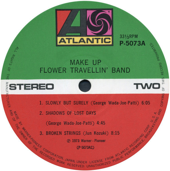 Flower Travellin' Band - Make Up (2xVinyl, LP, Album) Near Mint (NM or M-) / Very Good Plus (VG+)