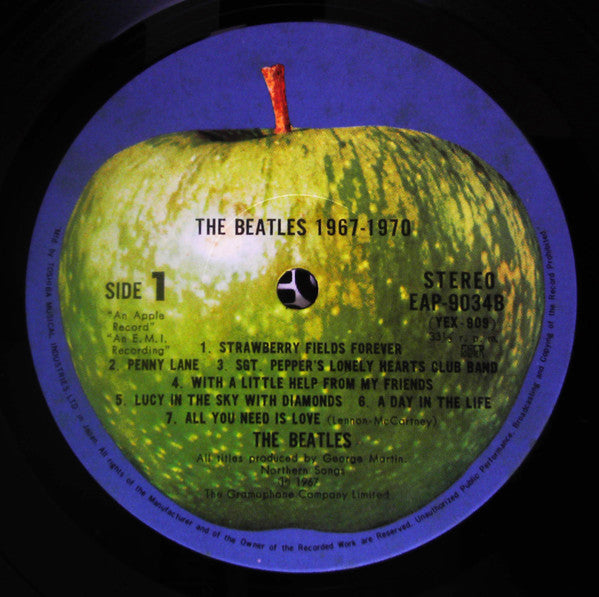 The Beatles - 1967-1970 (2xVinyl, LP, Compilation, Reissue) Very Good Plus (VG+) / Very Good Plus (VG+)