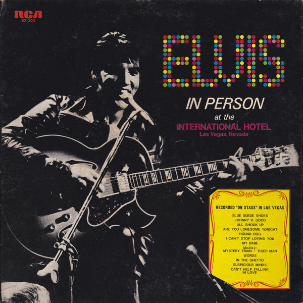 Elvis Presley - Elvis In Person At The International Hotel (Vinyl, ...