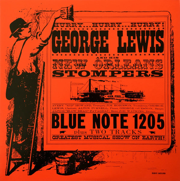 George Lewis And His New Orleans Stompers - George Lewis And His New Orleans Stompers (Volume 1) (Vinyl, LP, Album, Reissue, Mono) Very Good Plus (VG+) / Very Good Plus (VG+)