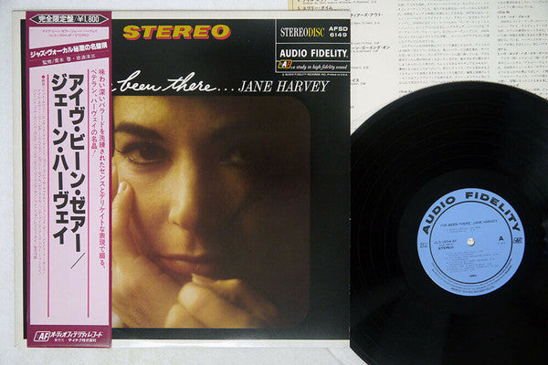 Jane Harvey - I've Been There (Vinyl, LP, Album, Reissue, Stereo) Very Good Plus (VG+) / Very Good Plus (VG+)