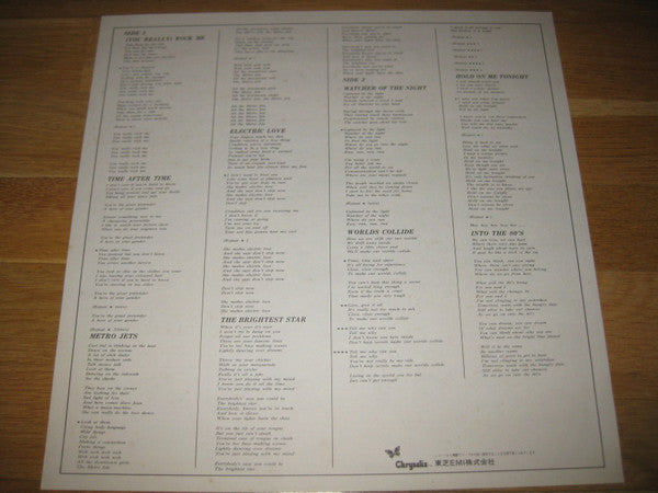 Nick Gilder - Frequency (Vinyl, LP, Album, Promo) Near Mint (NM or M-) / Near Mint (NM or M-)