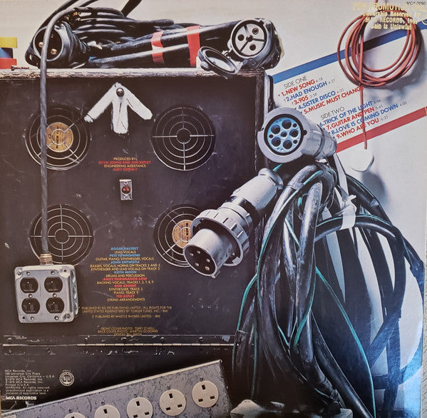 The Who - Who Are You (Vinyl, LP, Album, Reissue, Stereo) Very Good Plus (VG+) / Very Good Plus (VG+)