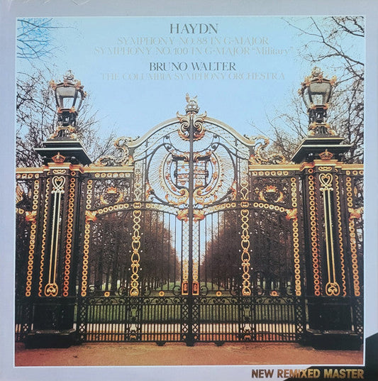 Bruno Walter - Symphony No. 88 In G Major / Symphony No. 100 In G Major (Military) (Vinyl, LP, Album, Reissue, Remastered, Stereo) Very Good Plus (VG+) / Very Good (VG)