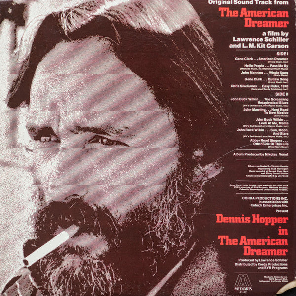 Various - Dennis Hopper In "The American Dreamer" (Vinyl, LP, Album, Stereo) Good Plus (G+) / Good (G)