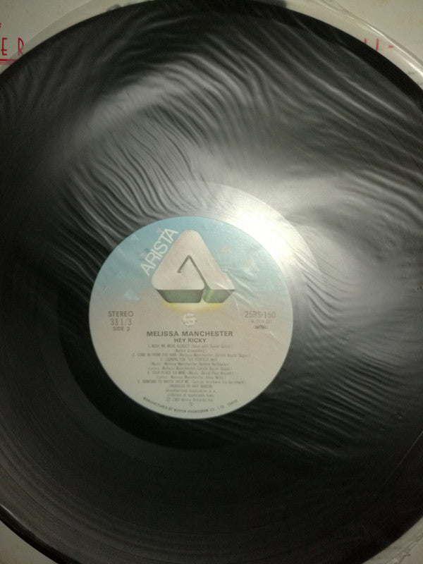 Melissa Manchester - Hey Ricky (Vinyl, LP, Album) Very Good Plus (VG+) / Very Good (VG)