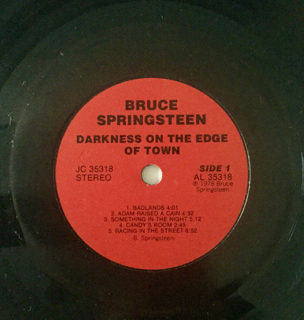Bruce Springsteen - Darkness On The Edge Of Town (Vinyl, LP, Album) Very Good (VG) / Very Good Plus (VG+)
