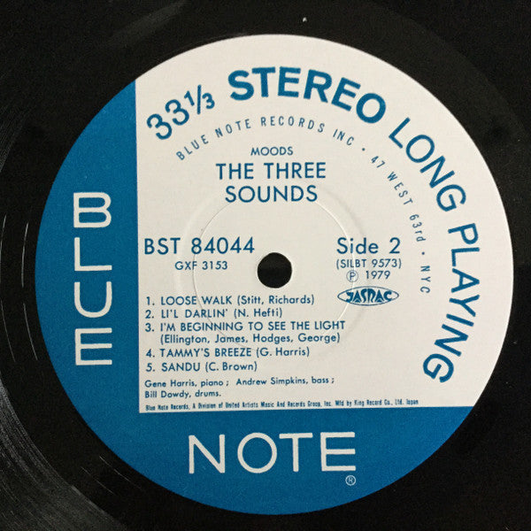The Three Sounds - Moods (Vinyl, LP, Album, Reissue, Stereo) Very Good Plus (VG+) / Very Good Plus (VG+)