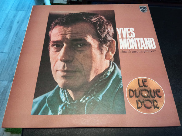 Yves Montand - Yves Montand Chante Jacques Prévert (Vinyl, LP, Stereo) Very Good Plus (VG+) / Very Good (VG)