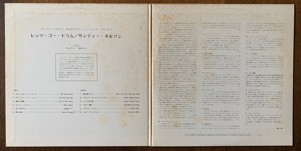 Sandy Nelson - Let's Go Drum! (Vinyl, LP, Compilation, Test Pressing, White Label, Stereo) Very Good Plus (VG+) / Very Good (VG)