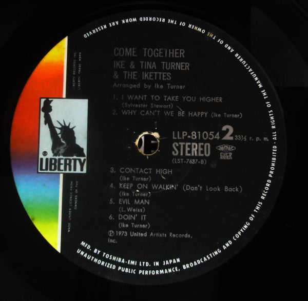 Ike & Tina Turner - Come Together (Vinyl, LP, Album)