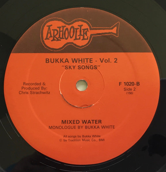Bukka White - Sky Songs Vol. 2 (Vinyl, LP, Album, Reissue) Very Good Plus (VG+) / Very Good (VG)