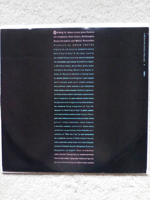 Chicago (2) - Chicago 16 (Vinyl, LP, Album, Misprint, Stereo) Very Good Plus (VG+) / Very Good Plus (VG+)