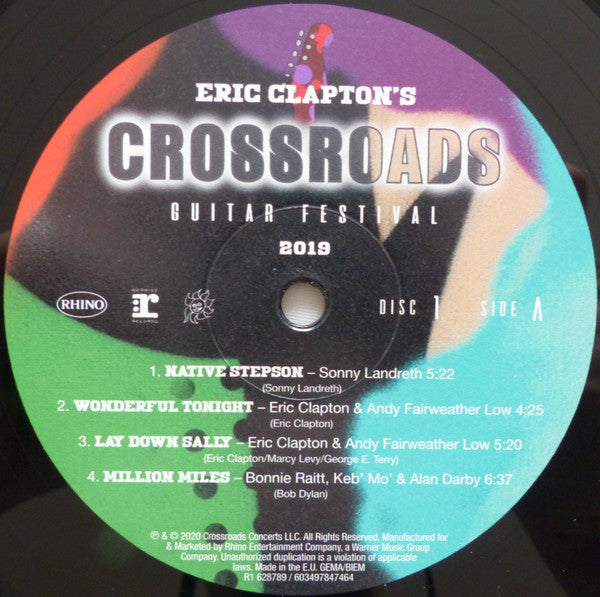 Eric Clapton - Eric Clapton's Crossroads Guitar Festival 2019 (6xVinyl, Box Set, LP, Compilation, Stereo) Mint (M) / Mint (M)
