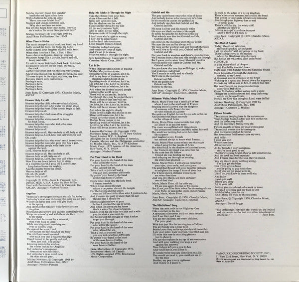 Joan Baez - 心、愛、祈り = Blessed Are... (2xVinyl, LP, Album, Stereo) Very Good (VG) / Very Good (VG)