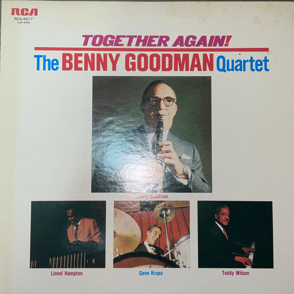 The Benny Goodman Quartet - Together Again! (Vinyl, LP, Album, Stereo) Very Good Plus (VG+) / Very Good Plus (VG+)