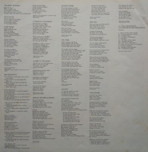Rush - Exit...Stage Left (Vinyl, LP, Album)