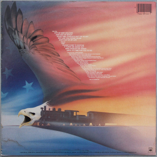 Willie Nelson - City Of New Orleans (Vinyl, LP, Album, Stereo) Very Good Plus (VG+) / Very Good Plus (VG+)