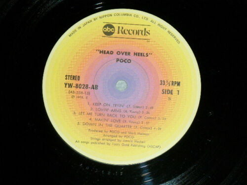 Poco (3) - Head Over Heels (Vinyl, LP, Album, Limited Edition, Reissue) Very Good (VG) / Very Good (VG)