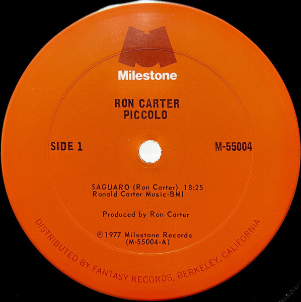 Ron Carter Quartet - Piccolo (Vinyl, LP, Album)