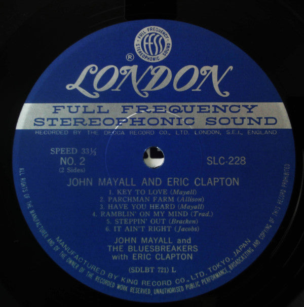 John Mayall - Blues Breakers (Vinyl, LP, Album, Reissue)