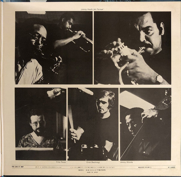 Art Farmer Quintet - From Vienna With Art (Vinyl, LP, Album, Promo) Very Good Plus (VG+) / Very Good Plus (VG+)