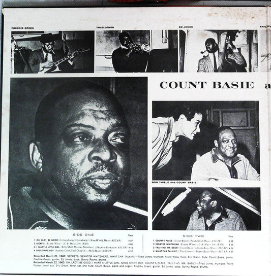 Count Basie And The Kansas City Seven - Count Basie And The Kansas City 7 (Vinyl, LP, Album, Reissue, Stereo) Very Good (VG) / Very Good (VG)