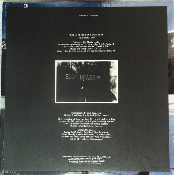 Dan Fogelberg - High Country Snows (Vinyl, LP) Near Mint (NM or M-) / Near Mint (NM or M-)