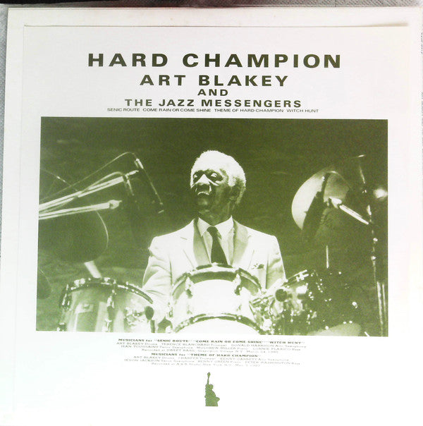 Art Blakey & The Jazz Messengers - Hard Champion (Vinyl, LP) Near Mint (NM or M-) / Very Good Plus (VG+)