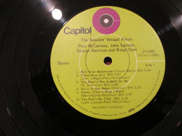 The Beatles - The Beatles' Second Album (Vinyl, LP, Album, Reissue, Stereo) Very Good Plus (VG+) / Very Good (VG)