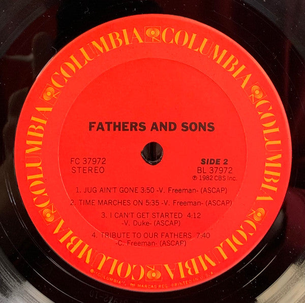 Wynton Marsalis - Fathers & Sons (Vinyl, LP, Album) Very Good (VG) / Good (G)
