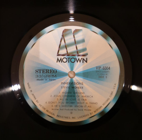 Stevie Wonder - Innervisions (Vinyl, LP, Album, Reissue, Stereo)