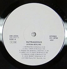 Byron Berline - Outrageous (Vinyl, LP, Promo) Very Good Plus (VG+) / Very Good Plus (VG+)
