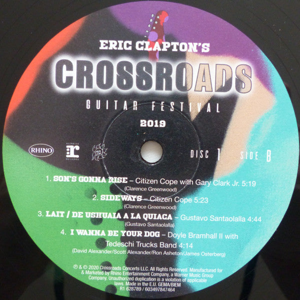 Eric Clapton - Eric Clapton's Crossroads Guitar Festival 2019 (6xVinyl, Box Set, LP, Compilation, Stereo) Mint (M) / Mint (M)
