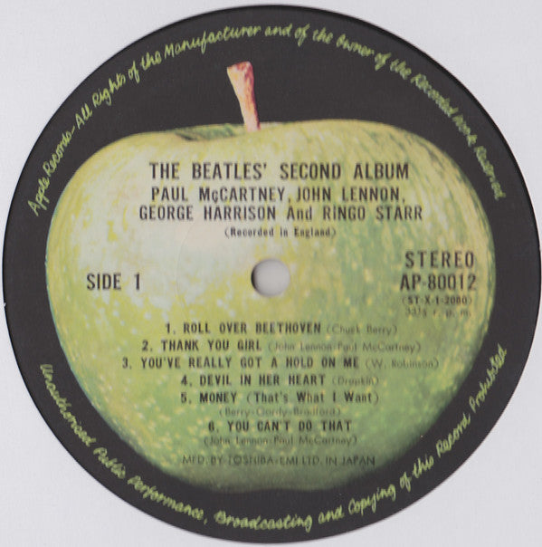The Beatles - The Beatles' Second Album (Vinyl, LP, Album, Reissue,...