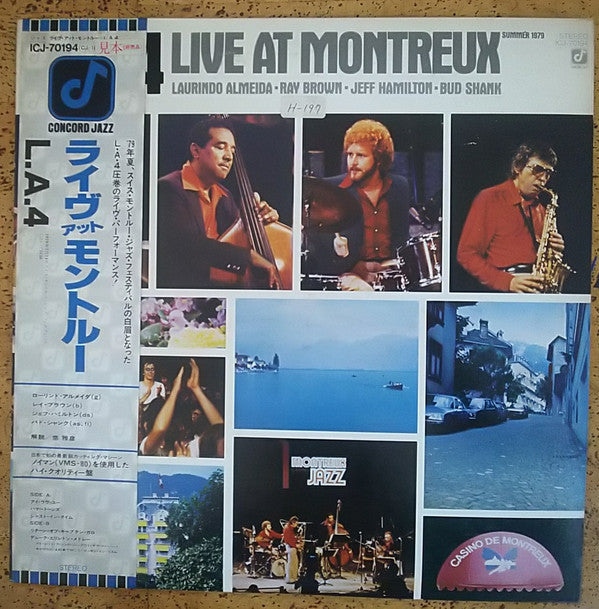 LA4 - Live At Montreux (Vinyl, LP, Album, Promo) Near Mint (NM or M-) / Very Good Plus (VG+)