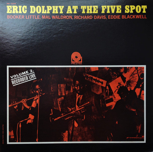 Eric Dolphy - At The Five Spot Volume 2 (Vinyl, LP, Album, Reissue, Stereo) Very Good Plus (VG+) / Very Good Plus (VG+)