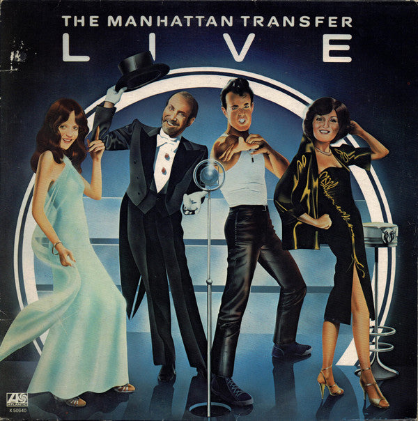 The Manhattan Transfer - Live (LP, Album, Stereo) - Very Good (VG) / Very Good (VG)
