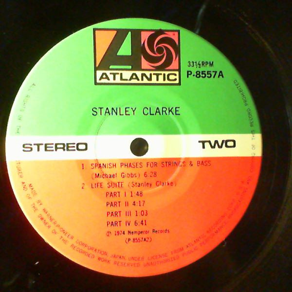 Stanley Clarke - Stanley Clarke (Vinyl, LP, Album, Stereo) Very Good Plus (VG+) / Very Good (VG)