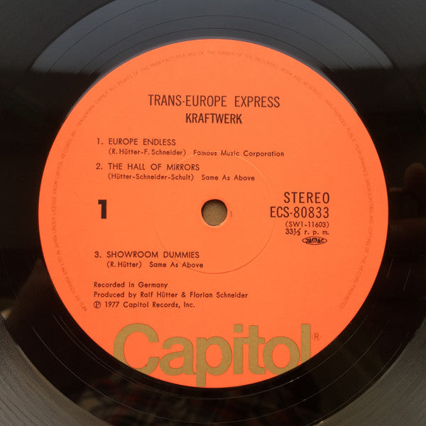 Kraftwerk - Trans Europe Express (Vinyl, LP, Album, Repress) Very Good (VG) / Very Good (VG)