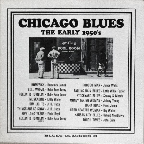 Various - Chicago Blues - The Early 1950's (Vinyl, LP, Compilation, Reissue) Very Good (VG) / Very Good (VG)