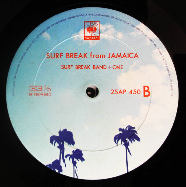 The Surf Break Band - Surf Break From Jamaica (Vinyl, LP, Album) Very Good Plus (VG+) / Good (G)