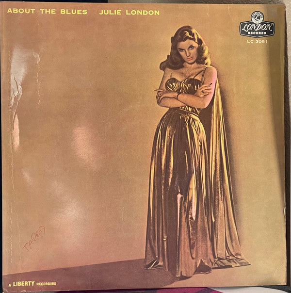 Julie London - About The Blues (Vinyl, LP) Good Plus (G+) / Good Plus (G+)