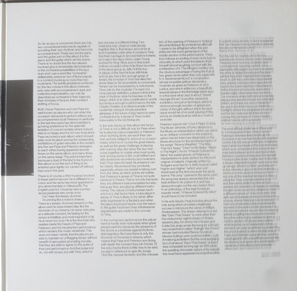 Oscar Peterson - Live À Salle Pleyel (Vinyl, LP, Album, Mono)
