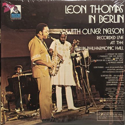 Leon Thomas - In Berlin (Vinyl, LP, Album) Very Good Plus (VG+) / Very Good Plus (VG+)