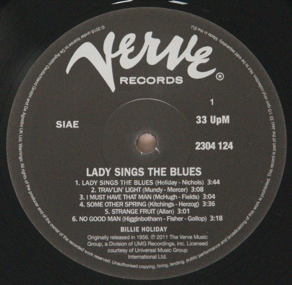 Billie Holiday - Lady Sings The Blues (Vinyl, LP, Album, Reissue) Near Mint (NM or M-) / Near Mint (NM or M-)